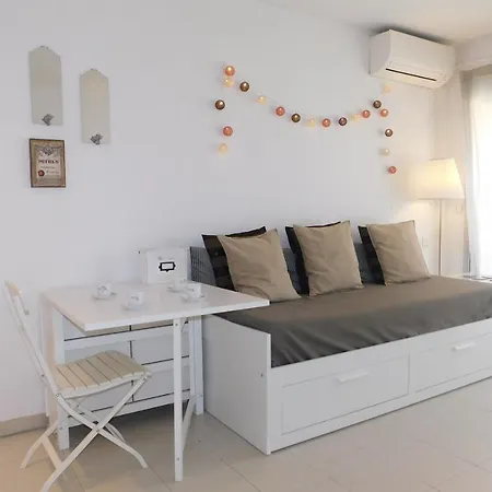 شقة Cozy T2 In Les Pins 2 Air-conditioned With Pool And Par