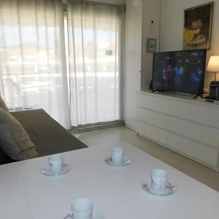 شقة Cozy T2 In Les Pins 2 Air-conditioned With Pool And Par أنتيب