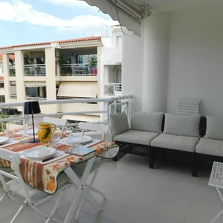 Cozy T2 In Les Pins 2 Air-conditioned With Pool And Par شقة *