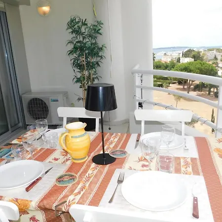 Cozy T2 In Les Pins 2 Air-conditioned With Pool And Par